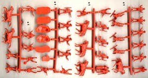 Airfix -COLLECTIBLE SPRUES SERIE Complete - S38 The High Chaparral - Far-west - Picture 1 of 1
