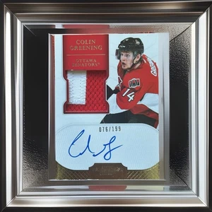 2011-12 Dominion #164 Colin Greening JSY AUTO /199 RC - Picture 1 of 2