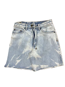 NEW Ksubi Hi Line Underrated Blue Zip up Denim Skirt Ladies Size 26 $159 - Picture 1 of 3