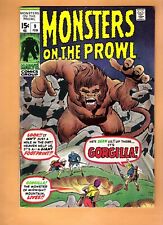 MONSTERS on the PROWL #9 Marvel HORROR comic book 1971 VERY FINE-