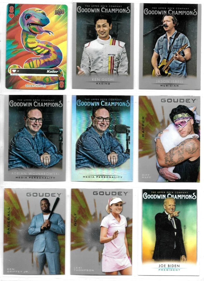 Lexi Thompson - Golf 2021 Goodwin Champions Goudey Platinum Chrome #G3 - Image 1 of 1