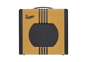 Supro 1822RTB Delta King 12 15W Tube Guitar Combo Amp (Tweed and Black) - Picture 1 of 5