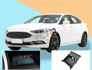 Kit de montaje de cargador inalámbrico para teléfono móvil para automóvil Ford Mondeo Fusion 2017 2018 - Imagen 1 de 10