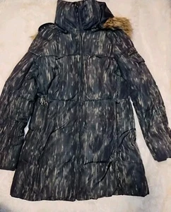 Lovely Miss Sixty Down Puffer Women Full Zip Coat Jacket Size M - Picture 1 of 9