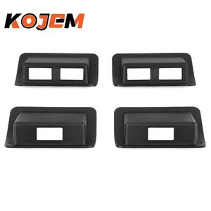 Juego de 4 biseles de interruptor de ventana eléctrica interior de aluminio para Hummer H1 - Imagen 1 de 18