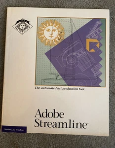 LIBRO ADOBE STREAMLINE VINTAGE, VERSIÓN 3 PARA WINDOWS. - Imagen 1 de 8