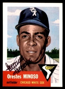 1991 Topps Archives Baseball #66 Orestes Minoso 1953 Reprint Auto (no COA) - Picture 1 of 2