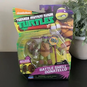 Figura de acción Battle Shell Donatello 2015 Teenage Mutant Ninja Turtles TMNT - Imagen 1 de 11