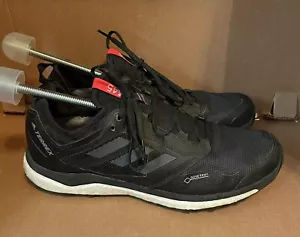 Scarpe Adidas Terrex Agravic XT GTX da uomo taglia 10,5 AC7655 nere - Foto 1 di 7
