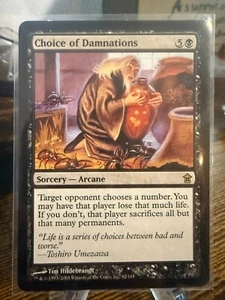 Magic The Gathering Choice of Damnations Saviors of Kamigawa Magic The Gathering - Imagen 1 de 2