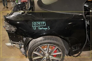 11-17 Aston Martin Vantage Storm Black Convertible Passenger RH Quarter Panel OE - Picture 1 of 12