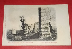 CPA - Turquie - Palais Hebdomon et murs - Salut de Constantinople - Imagen 1 de 2