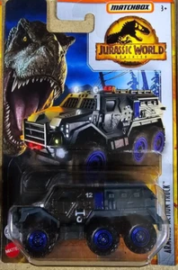 MATCHBOX - JURASSIC WORLD Dominion - 1:64 diecast - Armored Action Truck - Picture 1 of 2