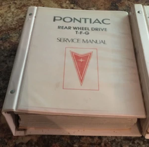 1983 PONTIAC REAR WHEEL DRIVE T-F-G SERVICE MANUALS in Binder SEALED New - Picture 1 of 3