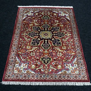 Silk carpet ghom 71 x 56 cm ghoum Orient Persian carpet qom hand knotted qum - Picture 1 of 10