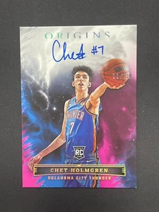 Chet Holmgren 2022-23 Panini Origins /25 RC Rookie Auto Pink #RA-CHG - Picture 1 of 2