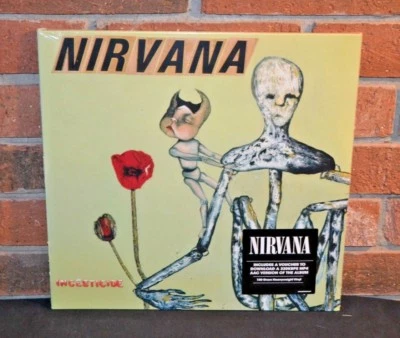 NIRVANA - Incesticide, Import 180 Gram 2LP BLACK VINYL + DL 45RPM Gatefold NEW! - Image 1 of 4