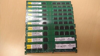 M2Y2G64TU8HD5B-AC Elixir 2GB PC2-6400 DDR2-800MHz non-ECC Unbuffered  lot of 10 - Image 1 of 3