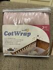 Brand New In Packaging Safe Dreams Safe Breathe 2 Sided Cot Wrap - Pink