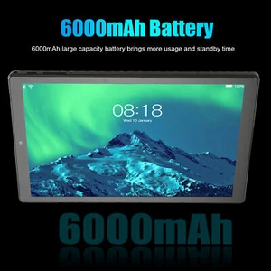 10.1in Tablet 6GB RAM 128GB ROM 5G WiFi 4G Network Octa Core Processor Tablet P - Picture 1 of 23