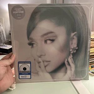 Ariana Grande Positions Limited Edition Walmart Exclusive Clear Vinyl New Rare - Picture 1 of 4