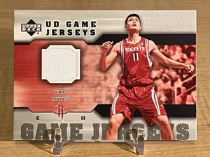 2005-06 Upper Deck UD Game Jerseys Yao Ming #GJ-YM Shanghai Sharks/Houston - Picture 1 of 3