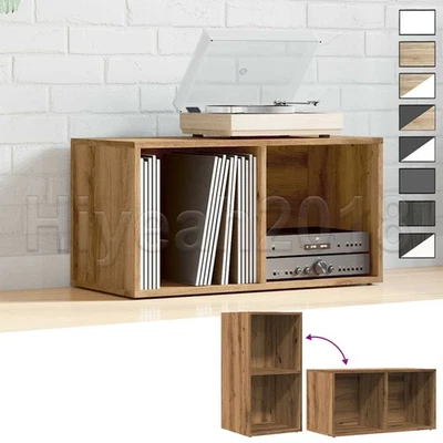 Aufbewahrungsbox Schallplatten Regal Schrank Aktenschrank Regalbox 71x34x36cm - Bild 1 von 3