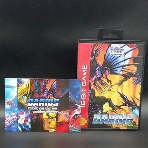 Darius Extra Version(2000)Sega Genesis Euro BRAND NEW Shmup Strictly Limited TAI - Foto 1 di 11