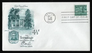 #1059 4 1/2c The Hermitage, Artmaster-Addressed FDC **ALLE 5 = KOSTENLOSER VERSAND ** - Bild 1 von 1