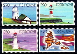 Faroe Islands 1985 completo como nuevo juego MNH SC 130-133 - Imagen 1 de 1