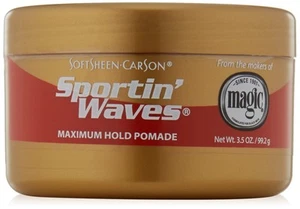 Sportin Waves Gold Max Hold Pomade - 3,5 Oz (Parallelimportprodukt) - Bild 1 von 5