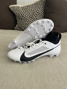 NEW Nike Vapor Edge Pro 360 2 White Black Football Cleats FZ4267-100 Size 15 NEW - Picture 1 of 6