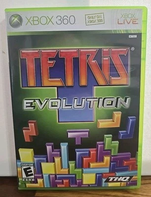 Tetris Evolution (Microsoft Xbox 360, 2007) CIB Complete with Manual Tested  - Image 1 of 4