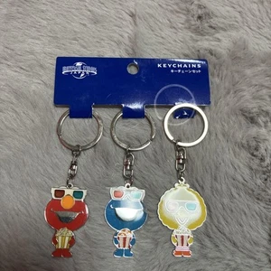 Universalsa Studio Japan Sesame Street Keychain 3-Piece Set - Picture 1 of 12