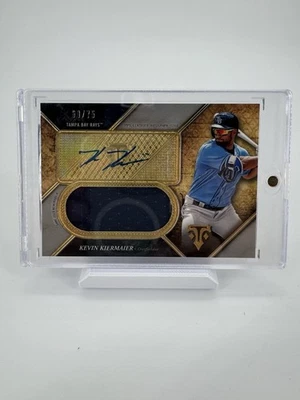 Topps Triple Threads 2017 #UAJR-KK Kevin Kiermaier plateado/75 Foto 1 de 2