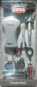 Rapala Sportsman's Combo Pack Spedizione Gratuita Clipper Scala Pinze Pinze Nuovo.   - Foto 1 di 9