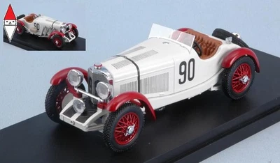 1/43 RIO MERCEDES BENZ SSK N 90 MILLE MIGLIA 1932 BROSCHEK - SEBASTIAN WHITE - Immagine 1 di 3