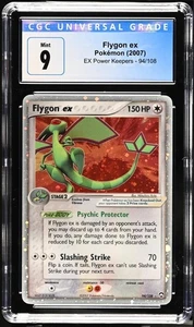 CGC 9 Flygon ex 94/108 EX Power Keepers MINT - Picture 1 of 3
