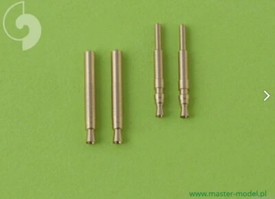 Master 48AM009 Bf 109 E3 - E9, Set Di Armamento T (Punte MG 17, Barili MG FF) - Immagine 1 di 2