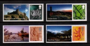 GB 2009 Glorious United Kingdom set of four Note Labels - Picture 1 of 1