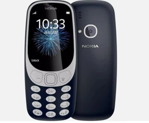 NOKIA 3310 Mobile phone 2G (UNLOCKED) - Sealed Box (Dark Blue ) - Picture 1 of 3