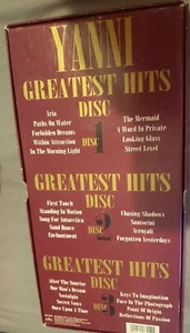 YANNI GREATEST HITS 3 CD SET 27 SONGS TOP ZUSTAND - Bild 1 von 3