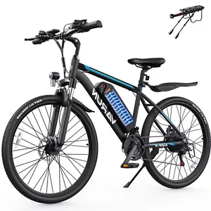 26in Electric Mountain Bike for Adults 750W 48V 45Mi Ebike City Commuter Bicycle - Picture 1 of 7