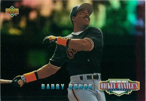 1994 Upper Deck Mantle's Long Shots #MM3 Barry Bonds - Picture 1 of 2