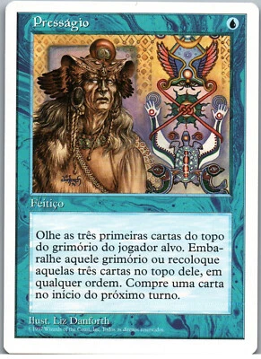Portent | MtG Magic Fifth Edition | Portuguese | NM - Image 1 of 2