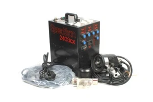 2403CX SPEEDOTRON POWER SUPPLY PACK BLACK LINE 2400WS W 102A HEAD & 25FT CABLE - Picture 1 of 4