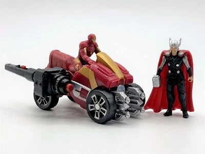 Figura Vengadores Era de Ultrón Thor y Iron Man ARC ATV Marvel Hasbro 2015 Foto 1 de 4