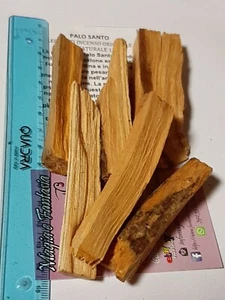 Palo Santo gr 50 Legnetti Irregolari Albero Sacro Incenso Naturale Purifica 55 - Imagen 1 de 1