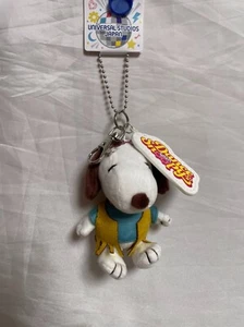 USJ limited Peanuts Snoopy mascot keychain plush Universal Japan No limit parade - Picture 1 of 9