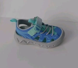 Sandali OshKosh B’Gosh bambina bambina Owen Ever Play turchese taglia 5 - Foto 1 di 7